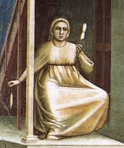 Giotto, Verkuendigung an St. Anna