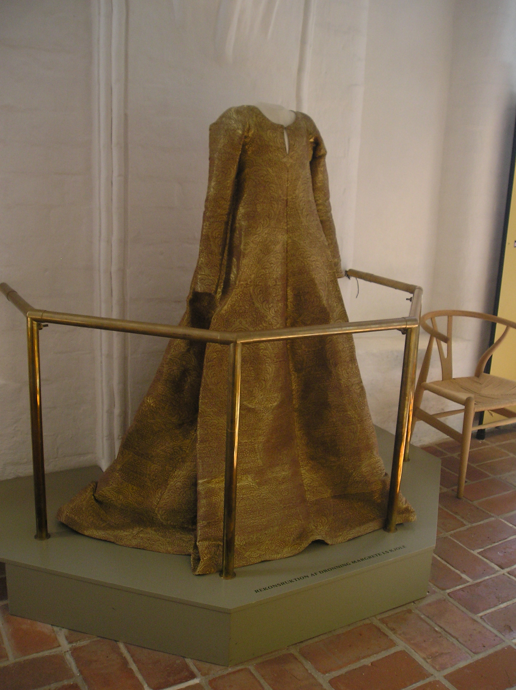 Kleid der Koenigin Margarethe